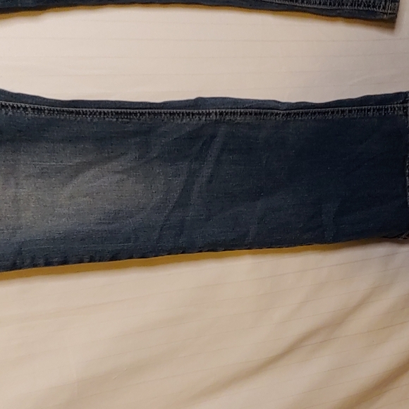 Joe Boxer Button Fly Denim Jeans Size 15 Womens distressed - Picture 11 of 16
